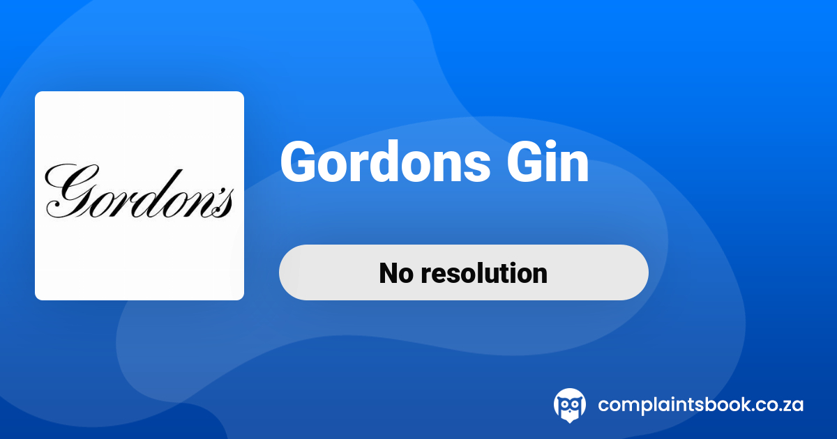 Gordons Gin Non alcoholic gin