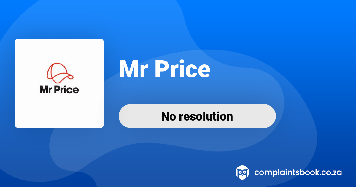 Mr Price Customer service