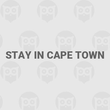 Stay In Cape Town