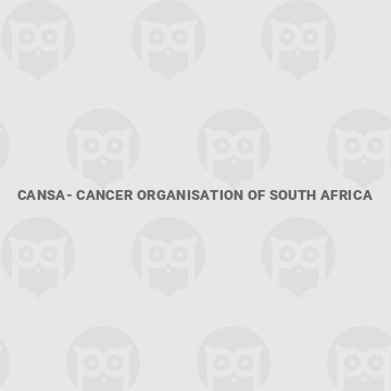 CANSA- Cancer organisation of South Africa